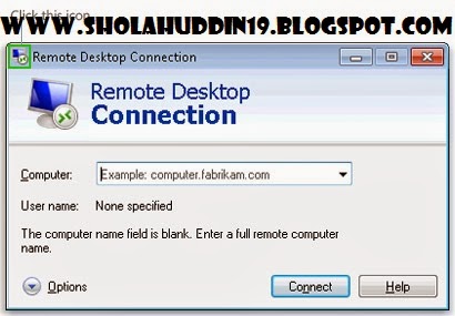 Contoh Laporan Remote Desktop Connection